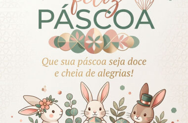 Que sua Páscoa seja doce e cheia de alegria