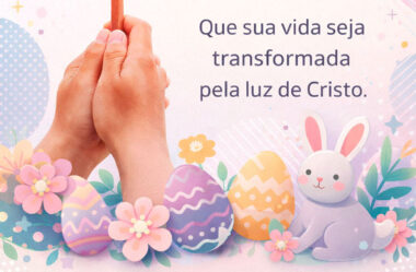 Que sua vida seja transformada pela luz de Cristo