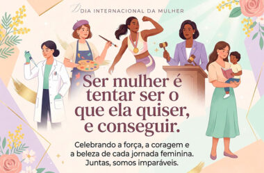 Ser mulher é tentar ser o que ela quiser e conseguir
