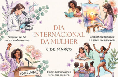 Sua força, sua luz, sua voz moldam o mundo