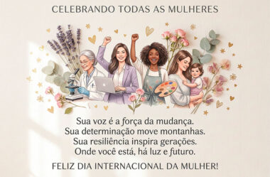 Sua voz é a força da mudança