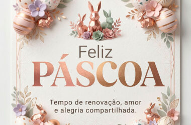 Tempo de renovação, amor e alegria