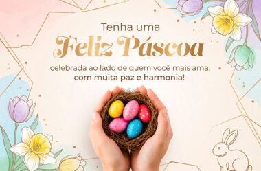 Tenha uma Feliz Páscoa Celebrada