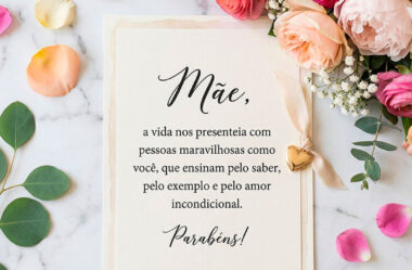 A vida nos presenteia com pessoas maravilhosas