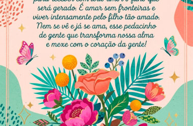 Beleza divina é ter o ventre abençoado