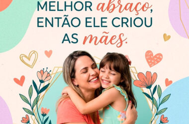 Deus queria demonstrar seu amor com o melho abraço