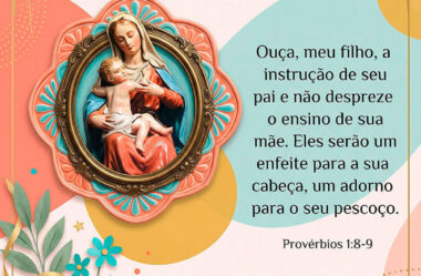 Eles serão um enfeite para a sua cabeça Provérbios 1:8-9