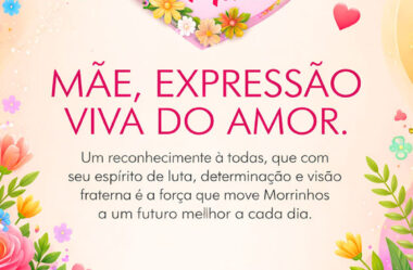 Expressão viva do amor Feliz Dia das Mães