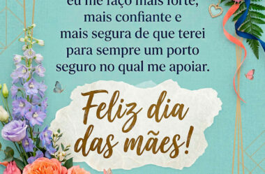 Graças ao seu amor eu me faço mais forte