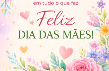 Hoje é o dia de uma mulher Feliz Dia das Mães