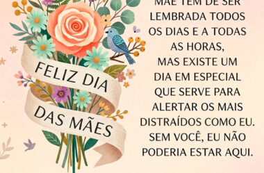 Mãe tem de ser lembrada todos os dias