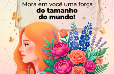 Só agradecer pela tua força e pelo teu amor