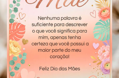 Nenhuma palavra é suficiente para descrever