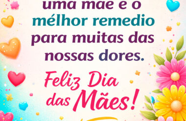 O amor de uma mãe é o melhor remédio