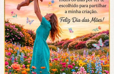 O amor de uma mãe é um presente que vem diretamente dos Céus