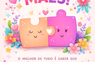 O melhor de tudo é saber que uma parte sua mora em mim