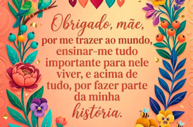 Obrigado, Mãe Mensagem de Agradecimento