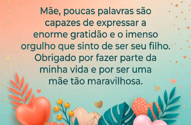 Poucas palavras são capazes de exxpressar a enorme gratidão