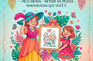 Quando eu crescer, quero ser pelo menos metade da pessoa