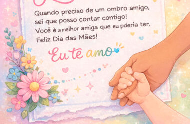 Quando preciso de um ombro amigo