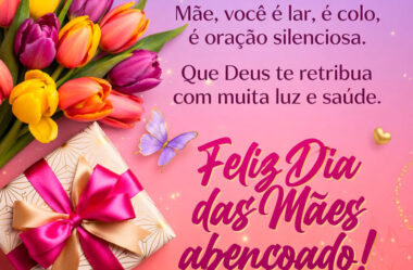 Que Deus te retribuia com muita luz e saúde