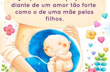 Que palavra tão pequena diante de um amor tão forte