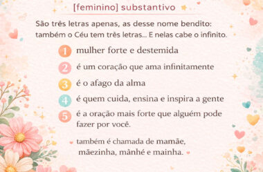 São três letra apenas desse nome bendito