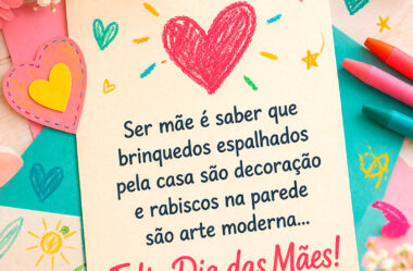 Ser mãe é saber que brinquedos espalhados…