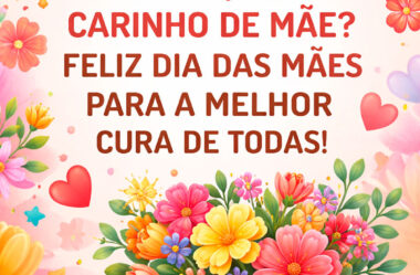 Tem remédio melhor que um carinho de mãe