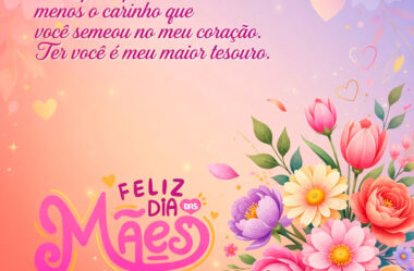 O carinho que você semeou no meu coração