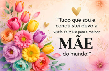 Tudo que sou e conquistei devo a você