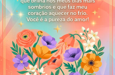Você é a estrela da minha vida Feliz Dia das Mães