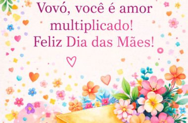Você é amor multiplicado! Feliz Dia das Mães
