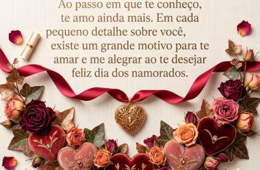 Ao passo em que te conheço, te amo ainda mais