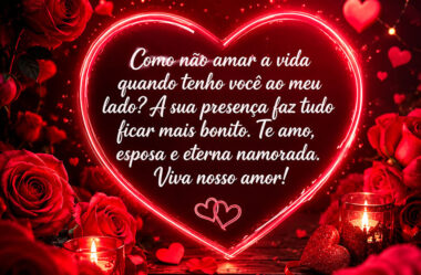Como não amar a vida quando tenho você ao meu lado