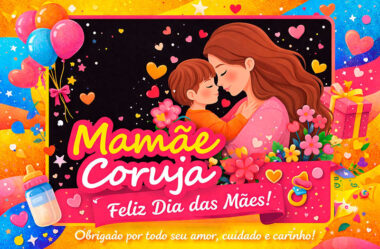 Feliz Dia das Mães Coruja
