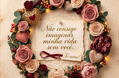 Não consigo imaginar minha vida sem você