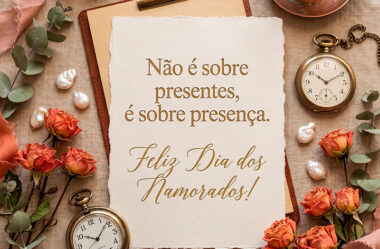Não é sobre presentes, é sempre presença