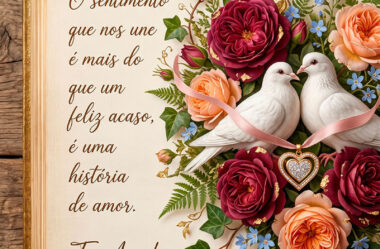 O sentimento que nos ine é mais do que um feliz acaso