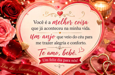 Você é a melhor coisa que ja aconteceu