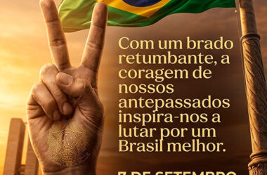 Com um brado retumbante