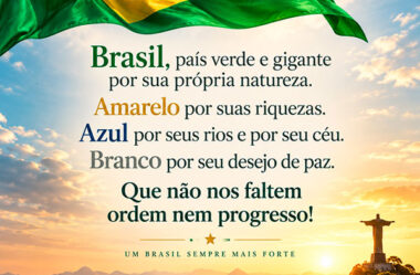 Que não nos faltem ordem nem progresso