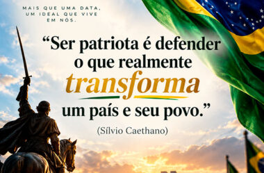 Ser patriota é defender o que realmente transforma
